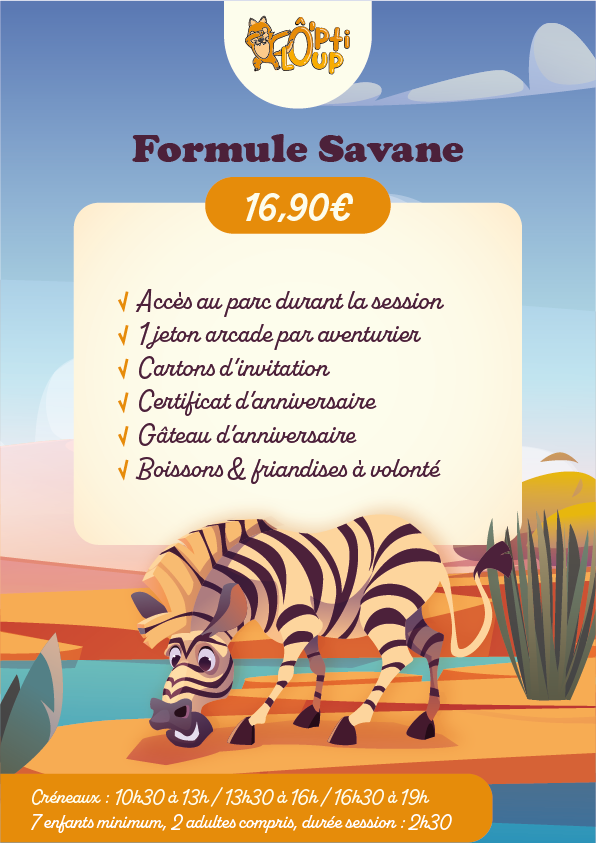 Formule Savane